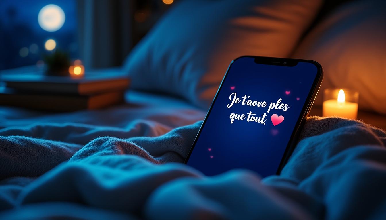 envoyez-lui des pensées tendres avant de dormir avec notre sélection de messages bonne nuit. découvrez des idées touchantes pour lui souhaiter de doux rêves et renforcer votre connexion avant la nuit.